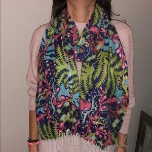 Lilly Pulitzer Murfee Scarf cashmere & silk